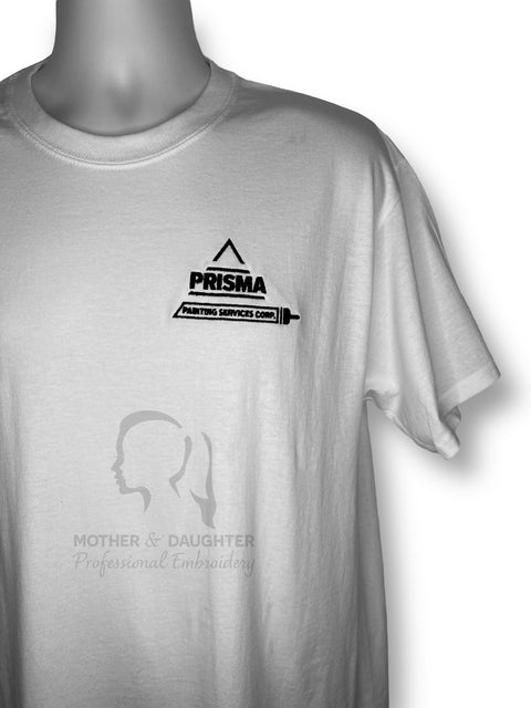 Prisma Painting Services, Corp. White T-shirt